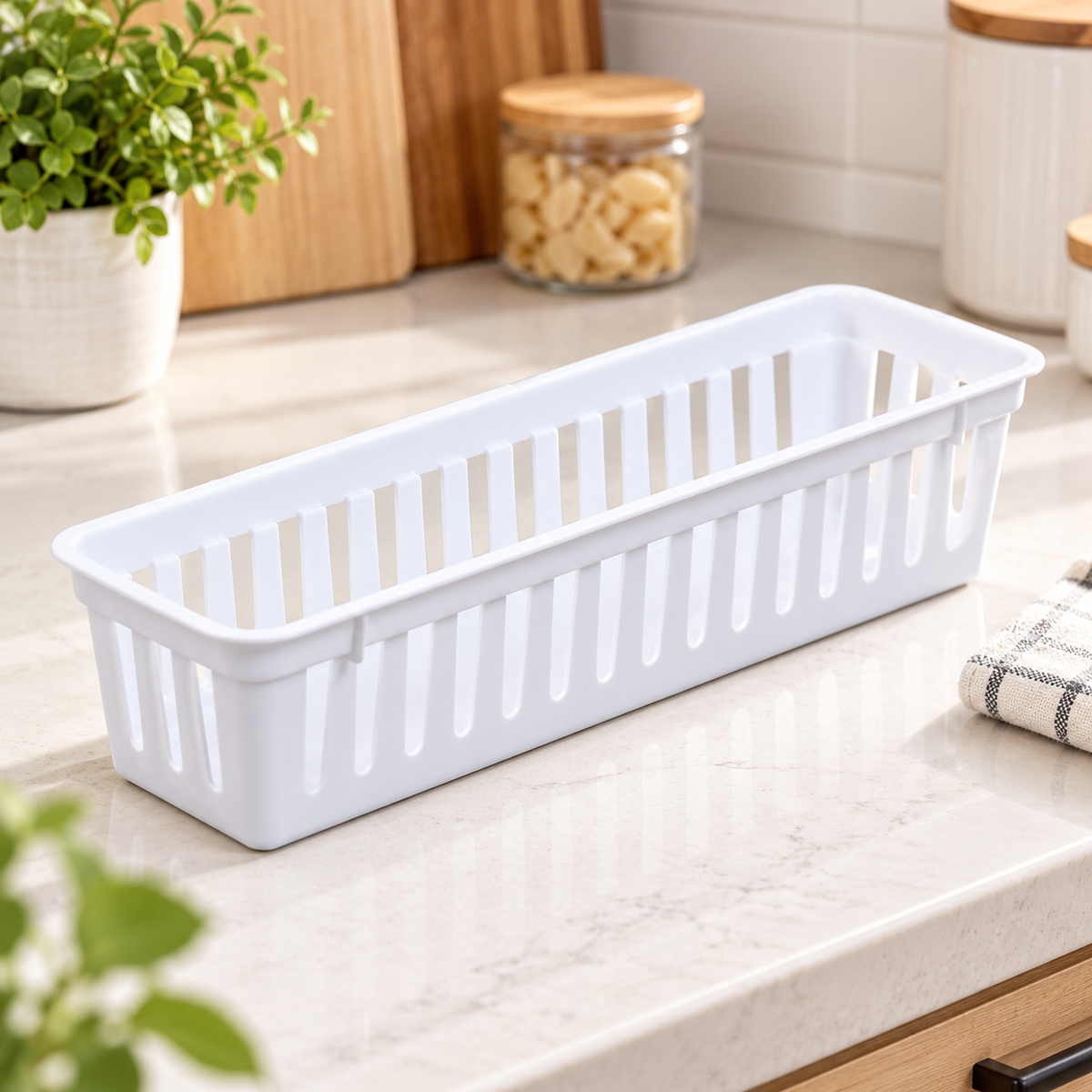 Narrow Drawer Organizer Baskets