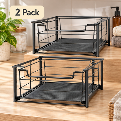 Stackable Pull-Out Drawer Organizer