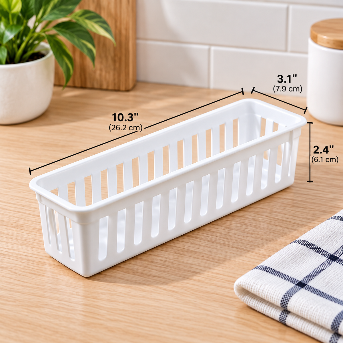 Narrow Drawer Organizer Baskets
