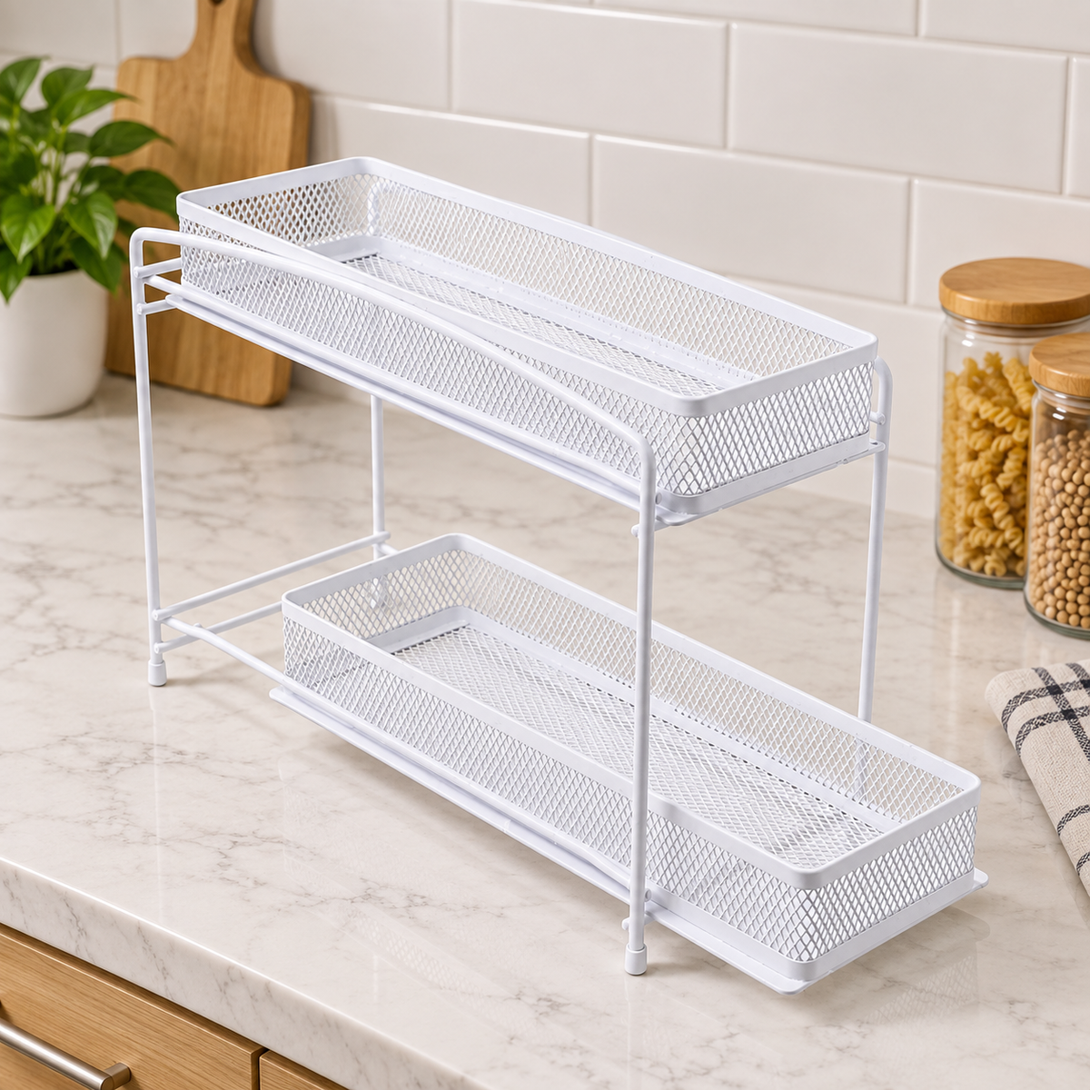 2-Tier Pull-Out Spice Organizer