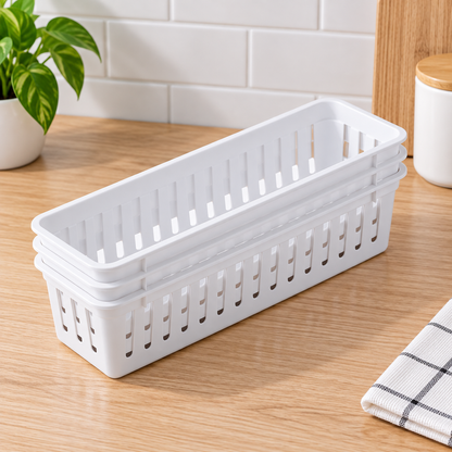 Narrow Drawer Organizer Baskets