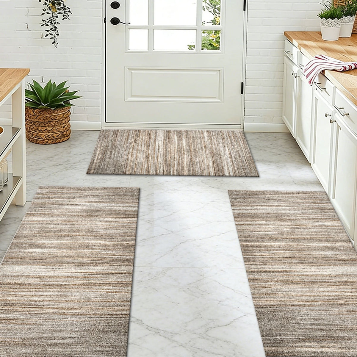 Farmhouse Kitchen Rug Set
