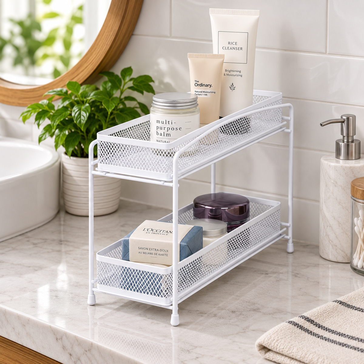 2-Tier Pull-Out Spice Organizer