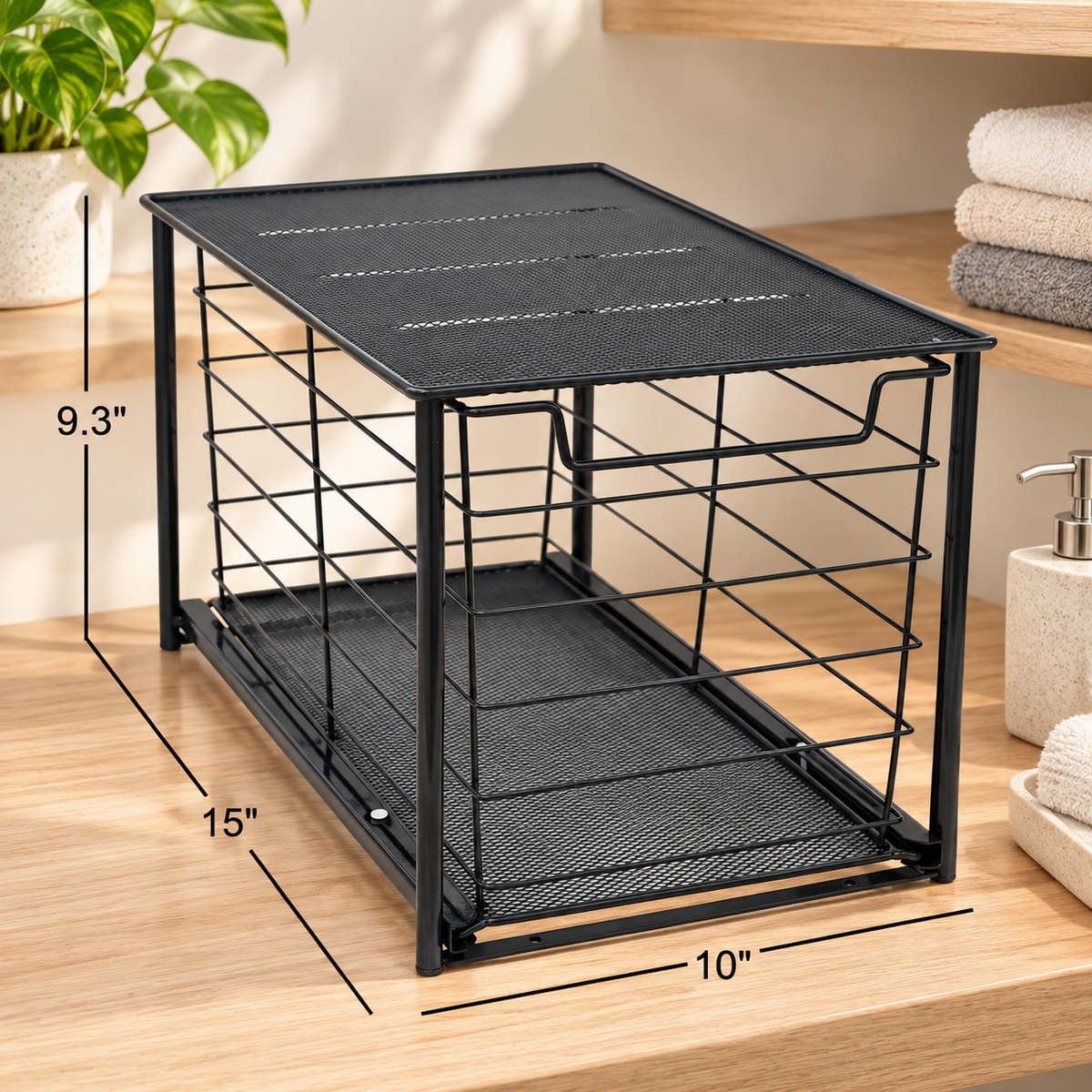 Stackable Pull-Out Drawer Organizer