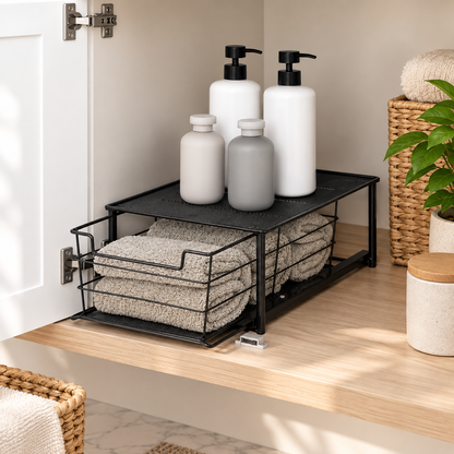 Stackable Pull-Out Drawer Organizer